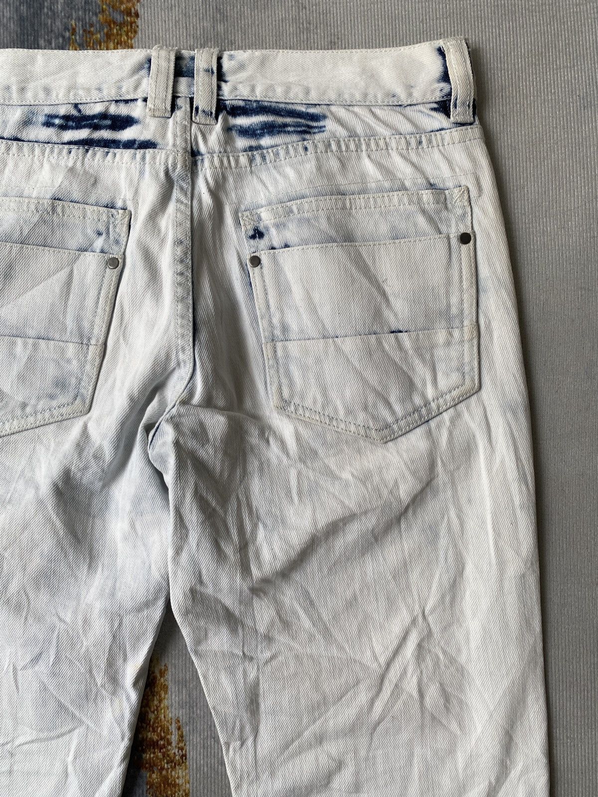 Japanese Brand × semanticdesign Semantics Design Bleach Denim Size US 30 / EU 46 - 15 Thumbnail