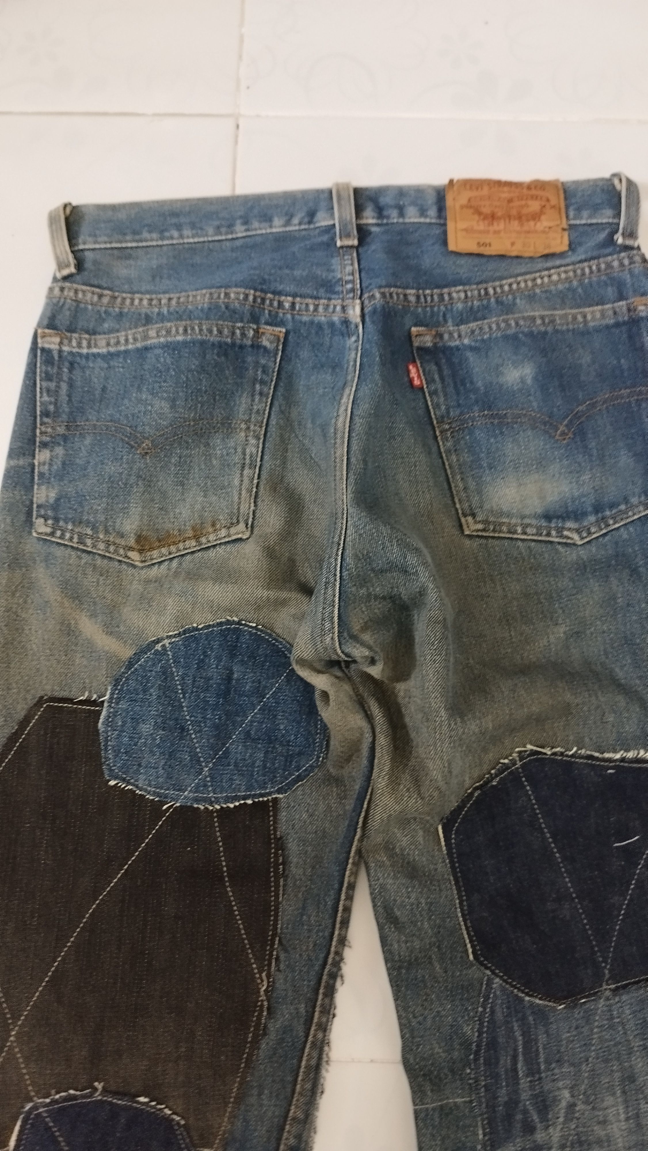 Levi's Vintage Clothing Levis 501 90s Size US 30 / EU 46 - 3 Thumbnail