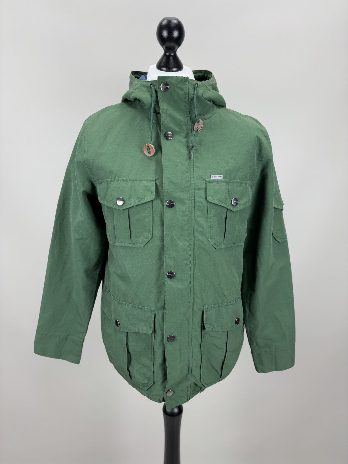 Carhartt Mens jacket Carhartt Austin Size M Color Green Size US M / EU 48-50 / 2 - 2 Thumbnail