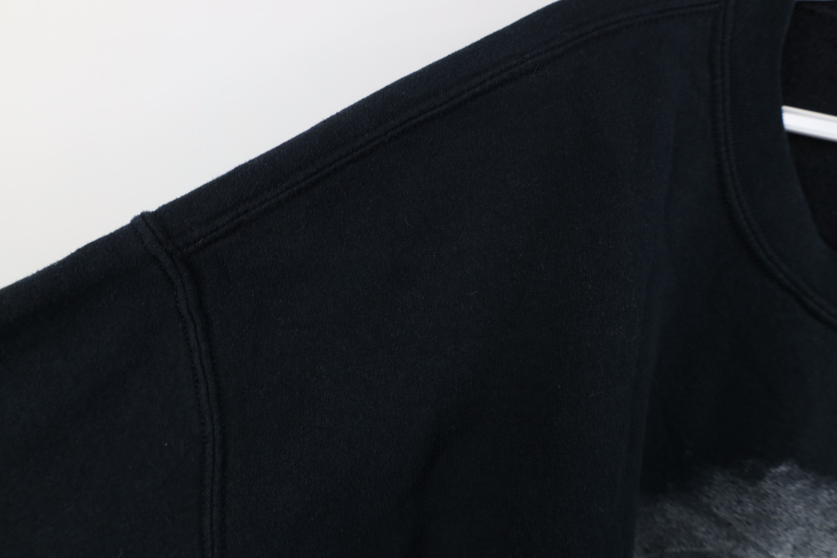 Vintage Vintage 90s Y2K Streetwear Eagle Crewneck Sweatshirt Black Size US XL / EU 56 / 4 - 9 Thumbnail
