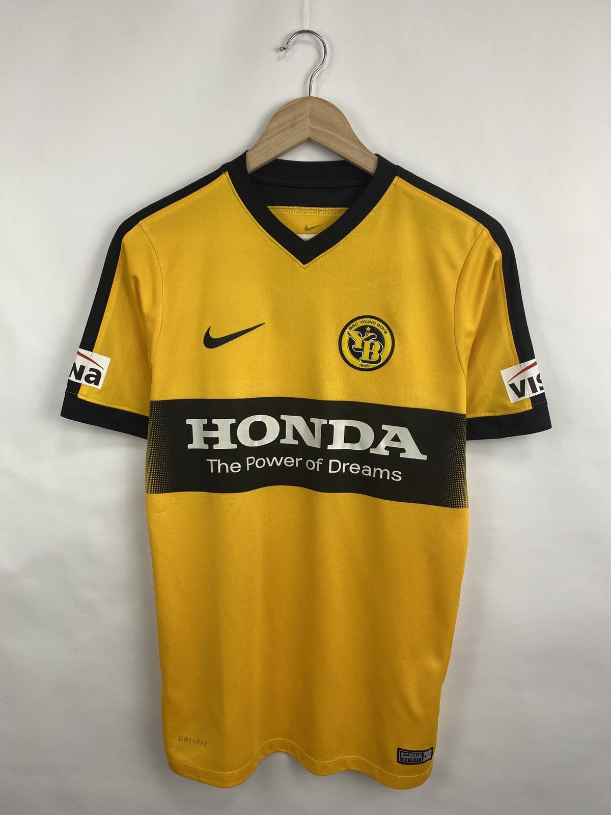 Nike Nike BSC Young Boys Honda Soccer shirt jersey rare retro Y2K Size US S / EU 44-46 / 1 - 3 Thumbnail