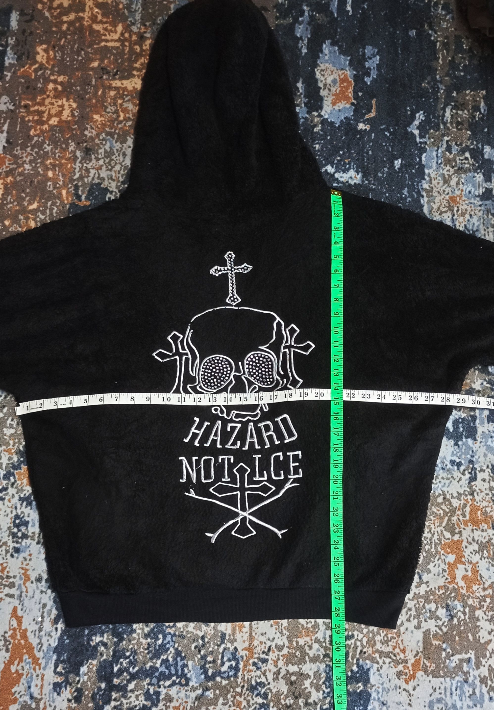 Seditionaries Japanese Brand Hazard Not Ice Embroidered Skull Size US XL / EU 56 / 4 - 9 Thumbnail