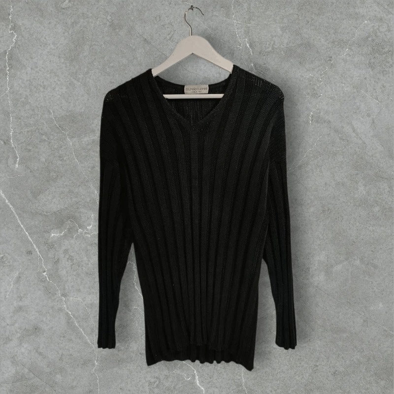 Brunello Cucinelli Brunello Cucinelli vintage knit sweater Size US S / EU 44-46 / 1 - 1 Thumbnail