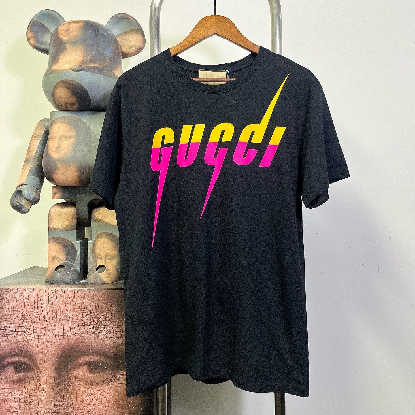 Gucci Gucci Graphic Logo T-Shirt Size M Size US M / EU 48-50 / 2 - 1 Thumbnail