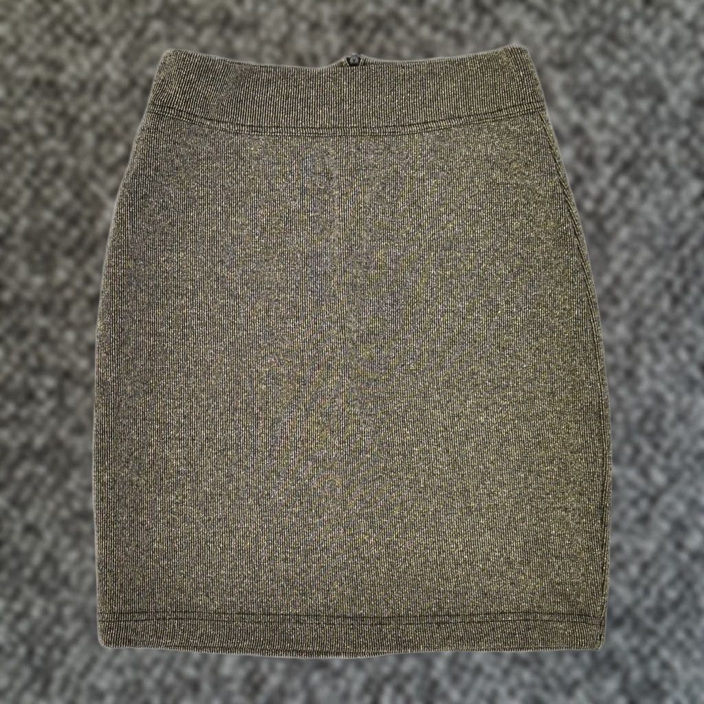 Vintage VINTAGE Pencil Skirt Womens Small UK 8 W24 Green Acrylic JX04 Size 28" / US 6 / IT 42 - 1 Thumbnail