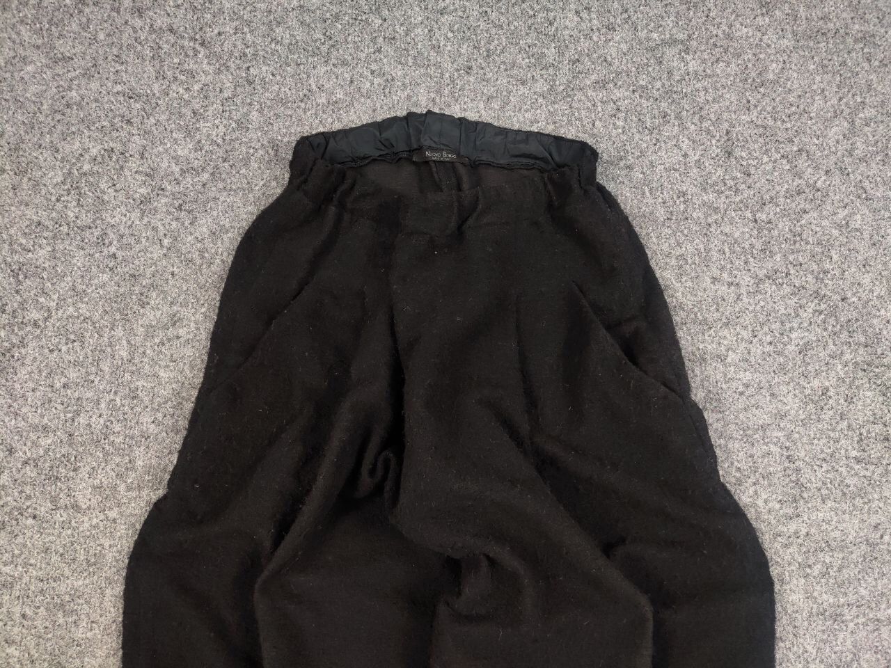 Japanese Brand Nuovo Borgo Design Tailored Baggy Black Short Pants Size 28" / US 6 / IT 42 - 4 Thumbnail