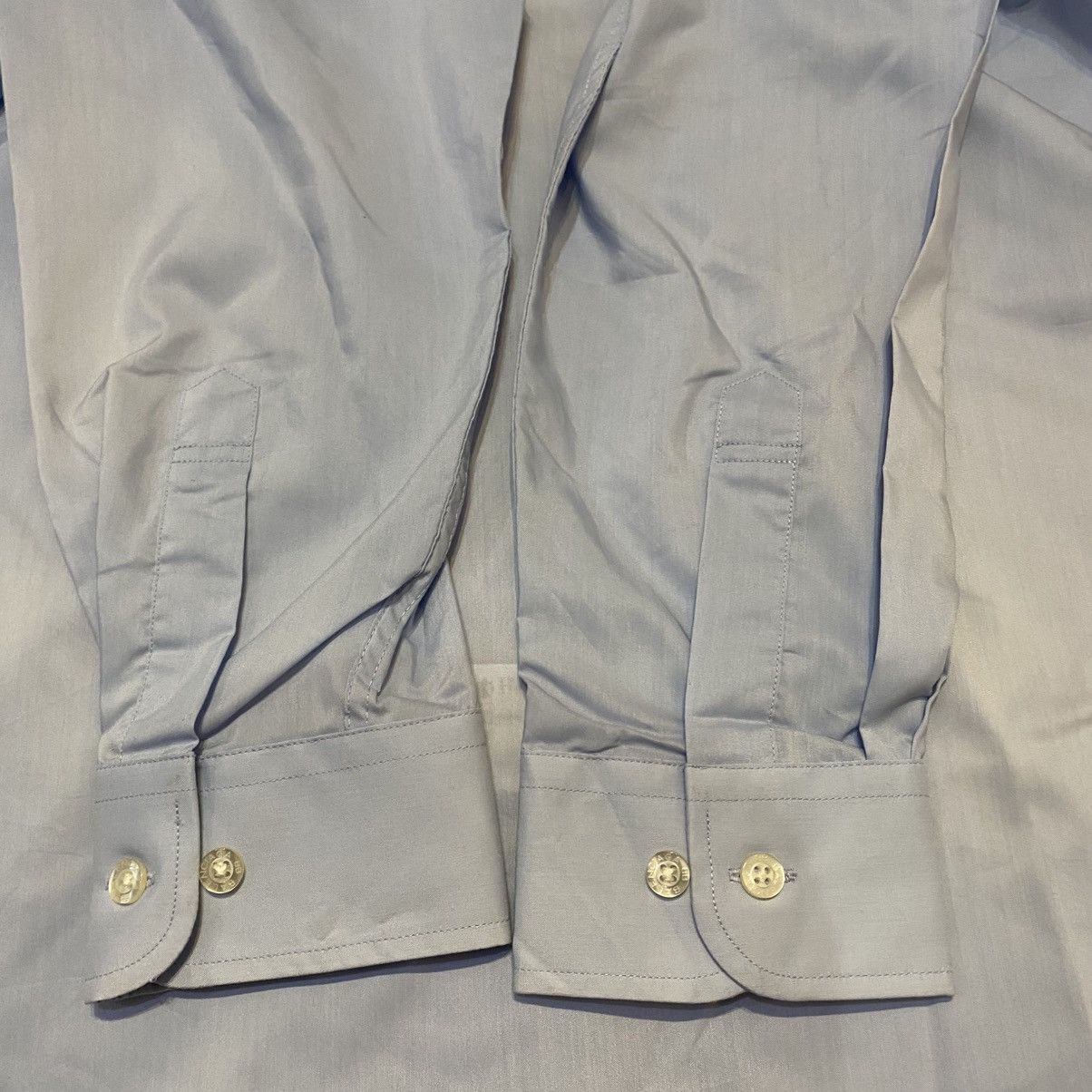 Balenciaga 90s Vintage Balenciaga Blue Button Up Shirt Size US L / EU 52-54 / 3 - 12 Thumbnail
