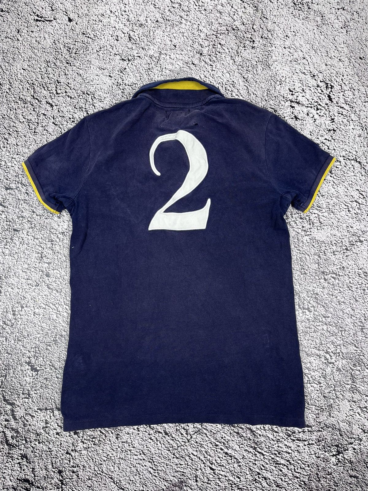 Ralph Lauren Polo Ralph Lauren Faded Logo Polo Chief Keef Style Size S Size US S / EU 44-46 / 1 - 2 Thumbnail