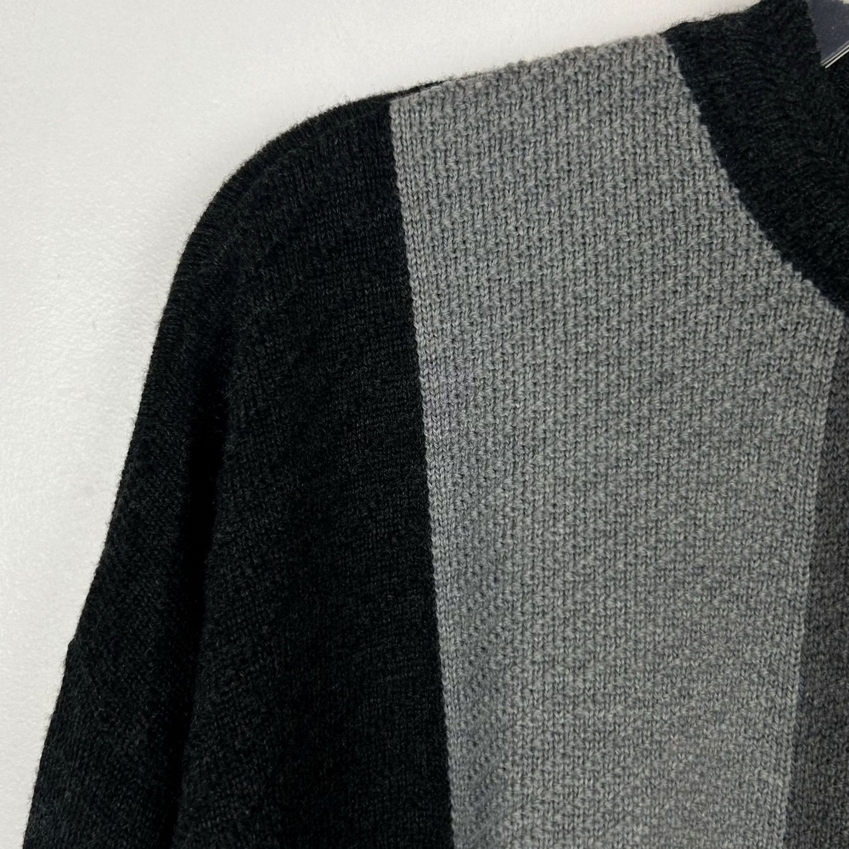 Vintage VINTAGE St Croix Knits Sweater Mens XL Black 100% Wool Knit Pullover Grandpa USA Size US XL / EU 56 / 4 - 5 Thumbnail