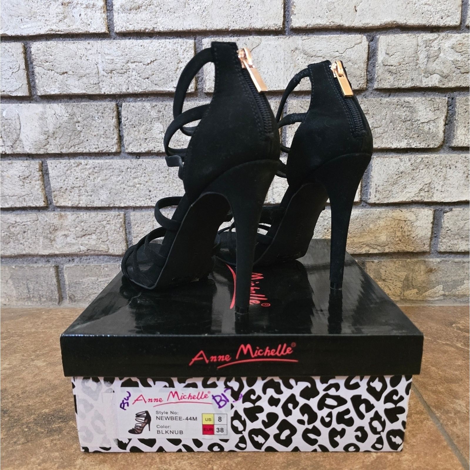 Other Black | ANNE MICHELLE | Newbee Bootie Size US 8 / IT 38 - 4 Thumbnail