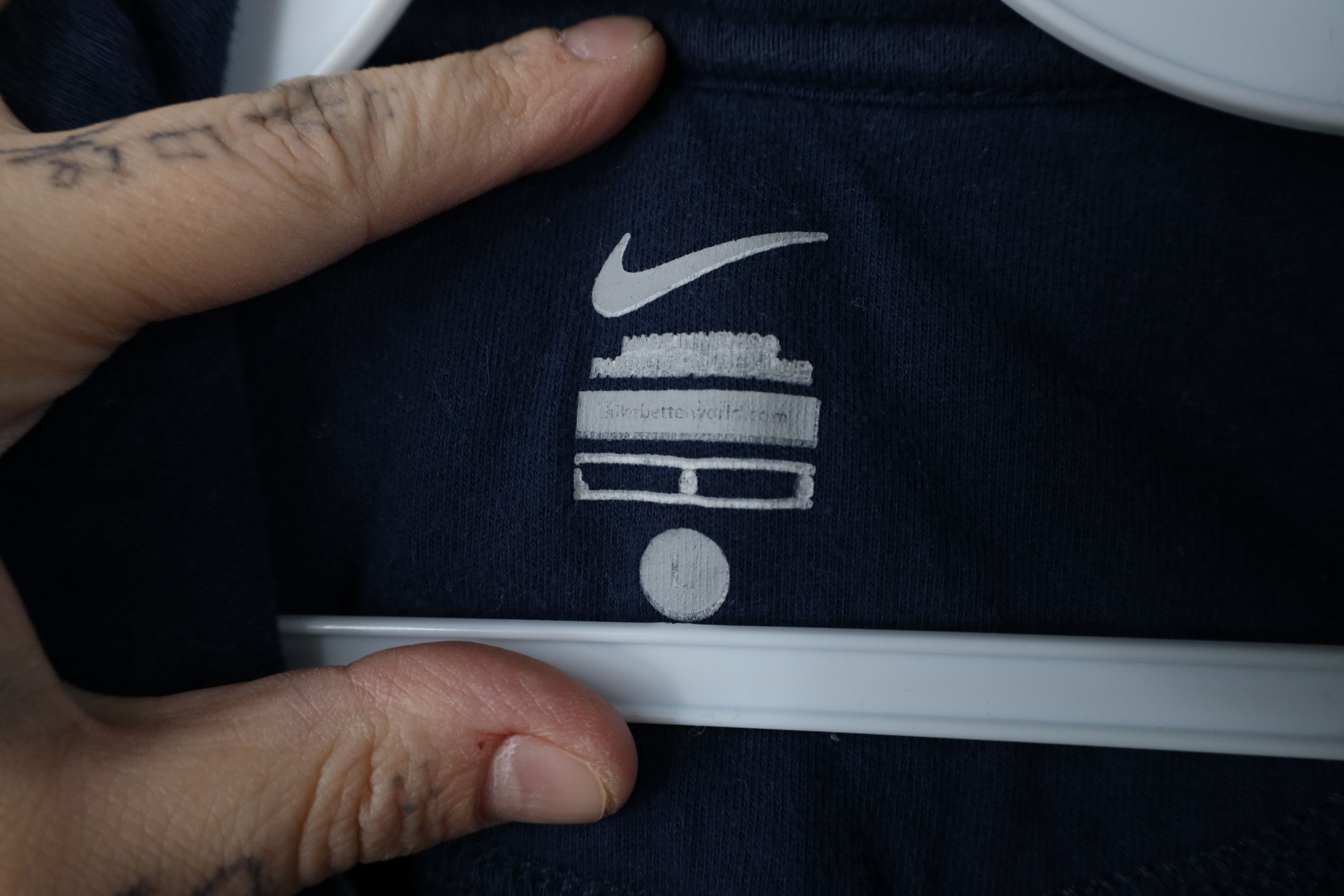 Nike × Vintage Nike Spell University of Toledo Rockets Hoodie Sweatshirt Size US L / EU 52-54 / 3 - 8 Thumbnail