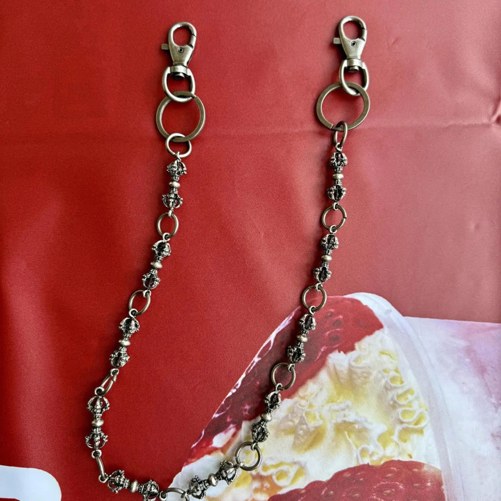 Japanese Brand Skeleton Silver Wallet Chain Size ONE SIZE - 2 Thumbnail