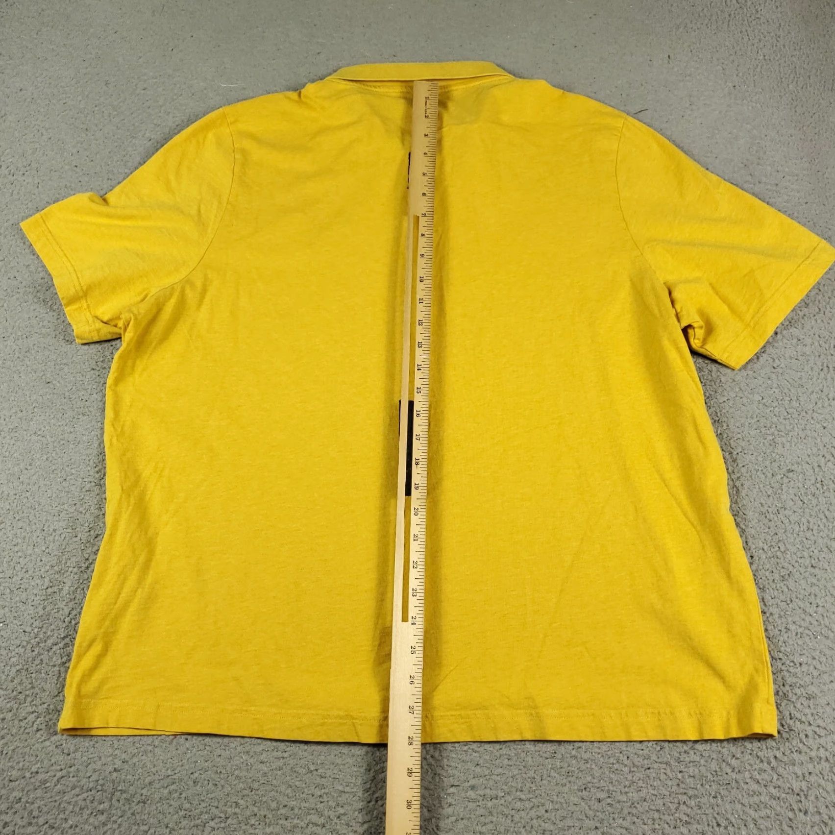 Puma PUMA Polo Shirt Mens Size 2XL Short Sleeve Yellow Cotton Casual Sports Classic Size US XXL / EU 58 / 5 - 3 Thumbnail