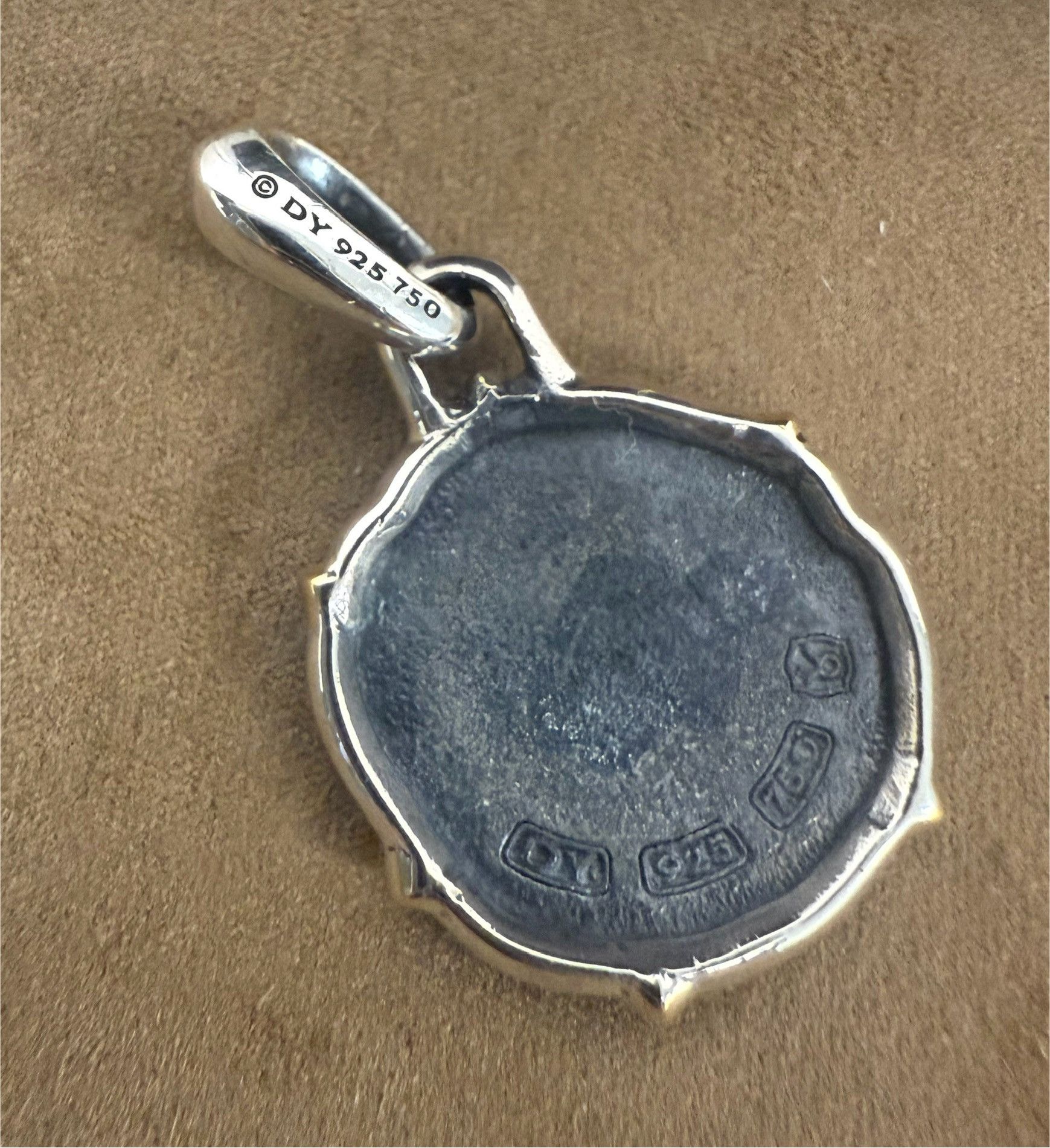 David Yurman Taurus Sterling Silver/18K Gold Pendant Size ONE SIZE - 3 Thumbnail
