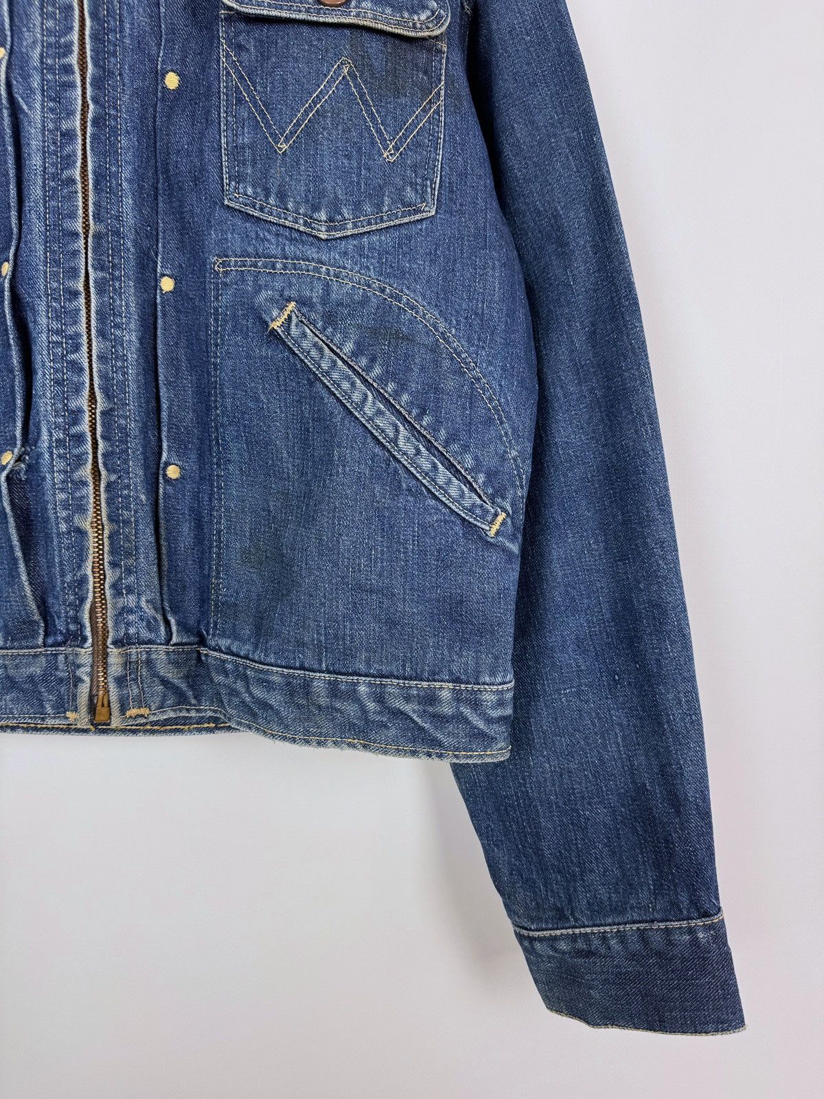 Wrangler 50-60’s Vintage Rare Wrangler 11MJZ Early Blue Bell Jacket Size US M / EU 48-50 / 2 - 14 Thumbnail