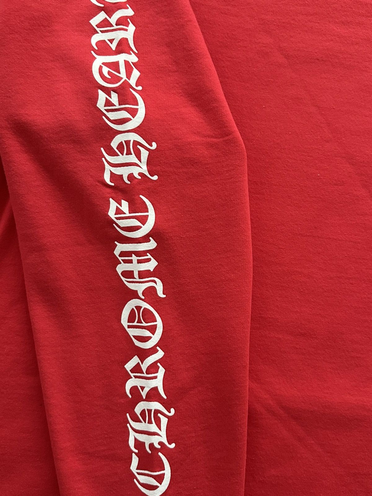Chrome Hearts Chrome Hearts Red Scroll Hoodie Size US XXL / EU 58 / 5 - 7 Thumbnail