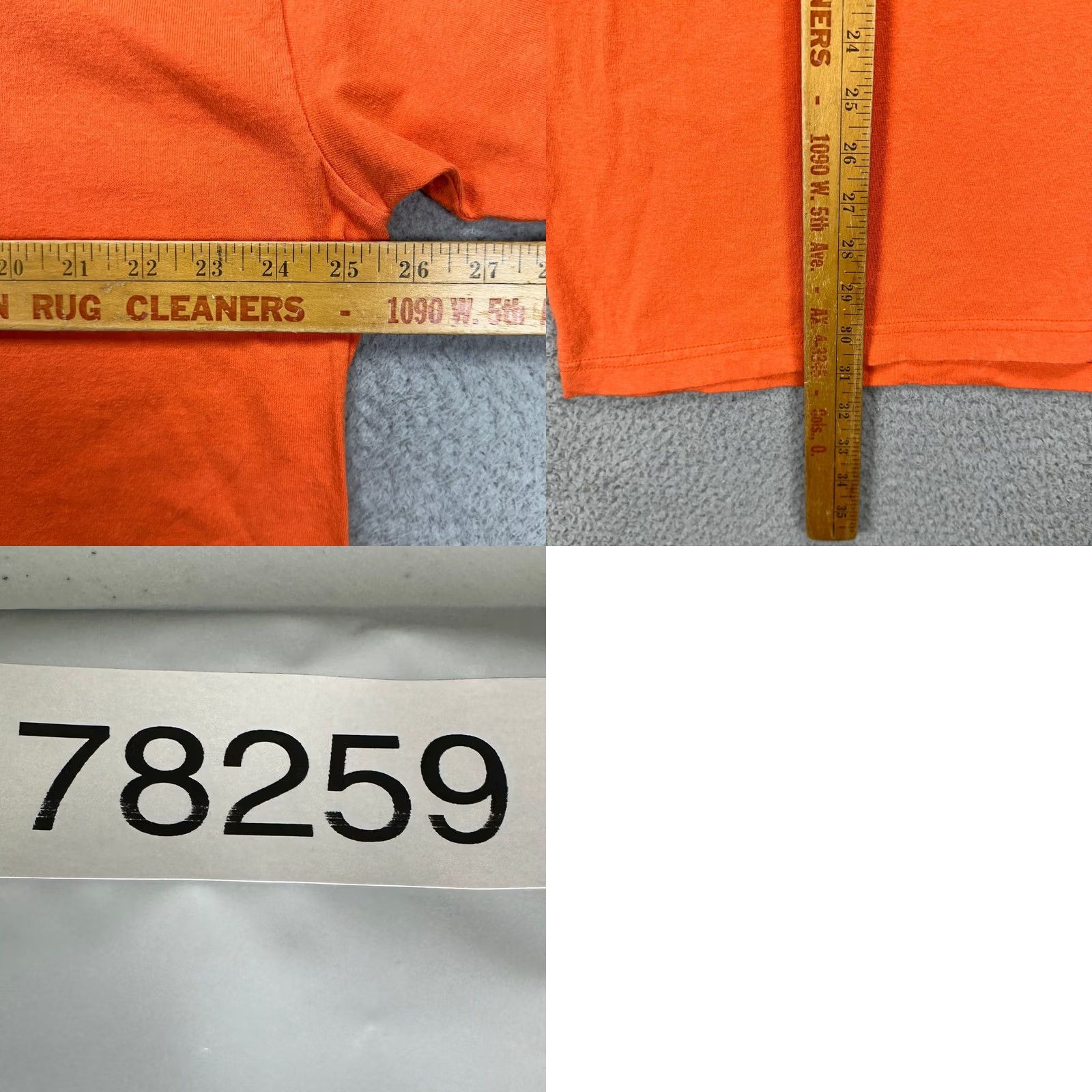 Nike VINTAGE Nike Mens Center Swoosh T-Shirt XL Orange Crewneck Short Sleeve Tee NEW Size US XL / EU 56 / 4 - 8 Thumbnail