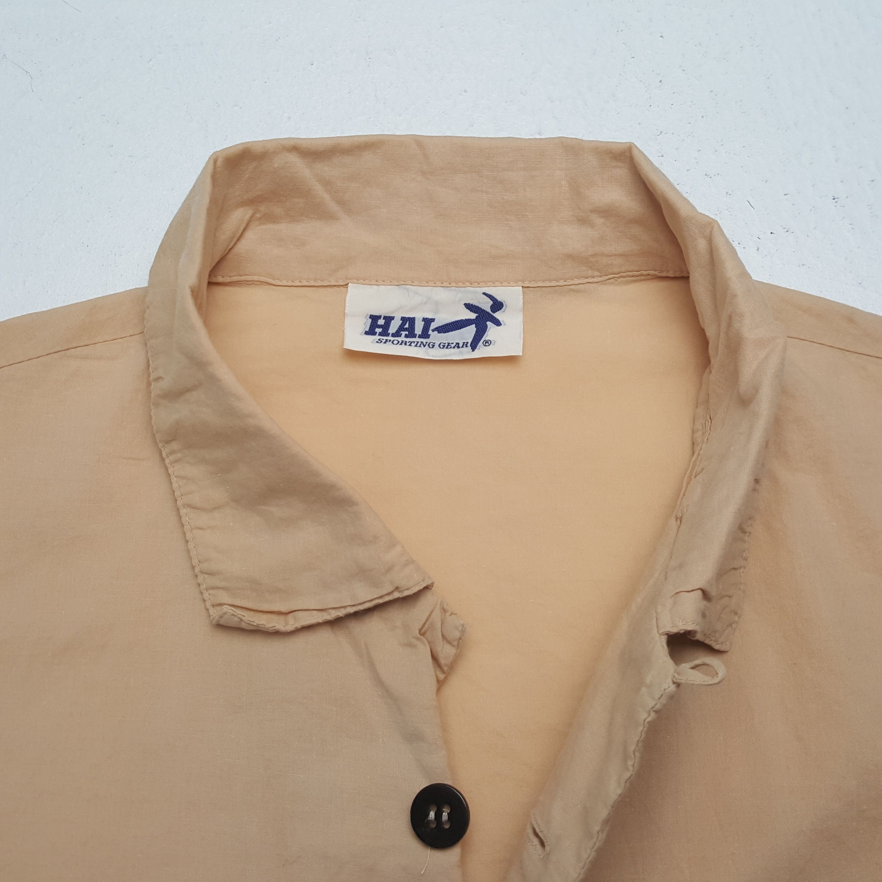 Hai Sporting Gear Vintage Hai Sporting Gear by Issey Miyake Shirt C319N77 Size L / US 10 / IT 46 - 4 Thumbnail