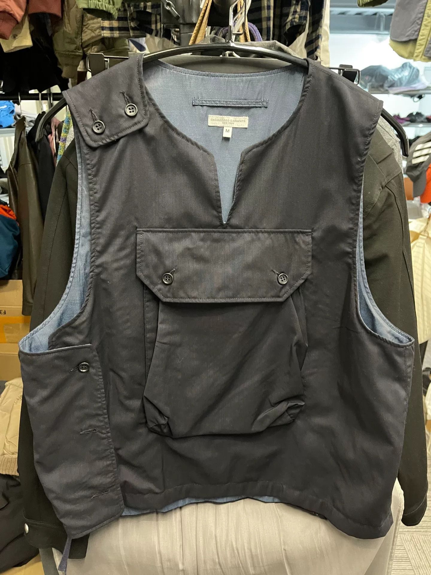 Engineered Garments ENGINEERED GARMENTS Wool Vest Size US M / EU 48-50 / 2 - 1 Thumbnail