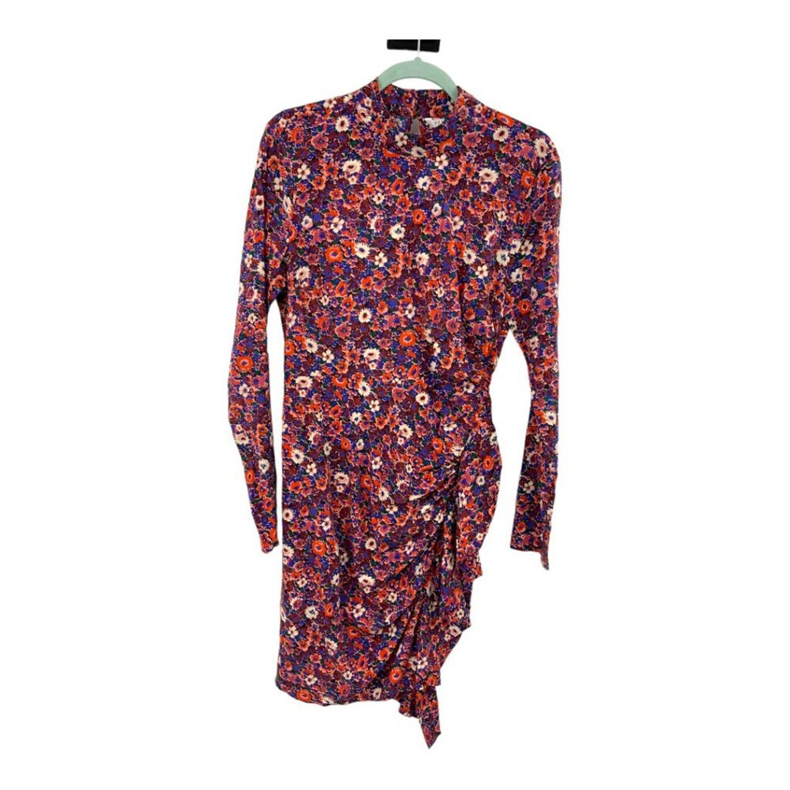 Veronica Beard Veronica Beard Louella High Neck Long Sleeve Dress Size 6 Size M / US 6-8 / IT 42-44 - 9 Thumbnail