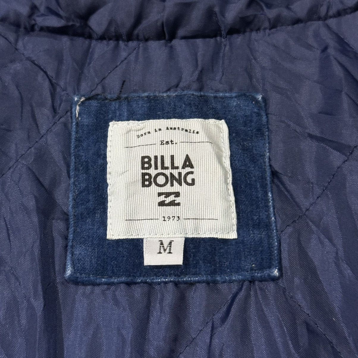 Billabong Vintage Billabong Duffle Coat Velvet Hoodie Jacket Size US M / EU 48-50 / 2 - 21 Thumbnail