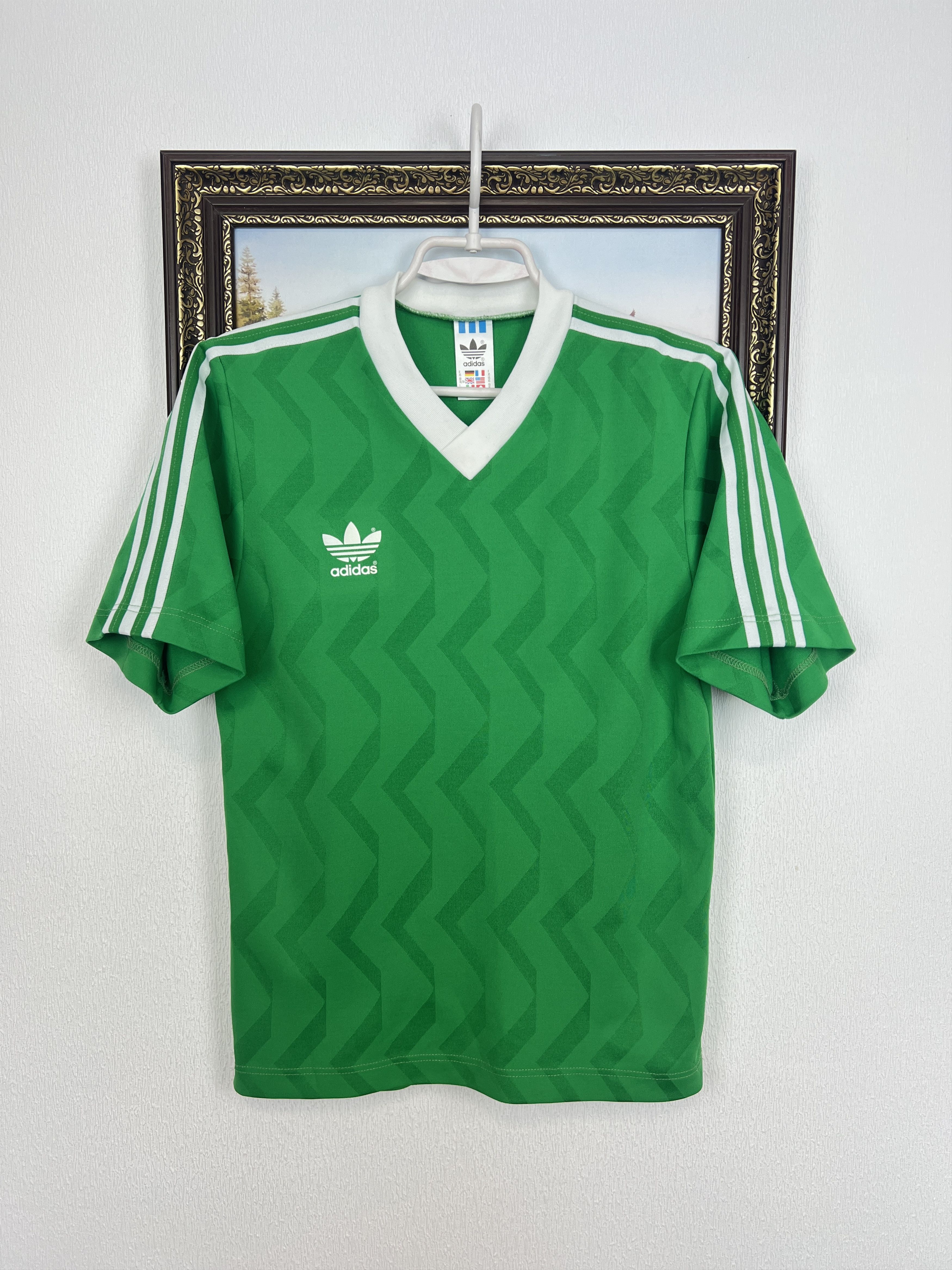 Adidas Vintage 90's Adidas Football Template Shirt Jersey Tee Hype Size US XS / EU 42 / 0 - 1 Thumbnail