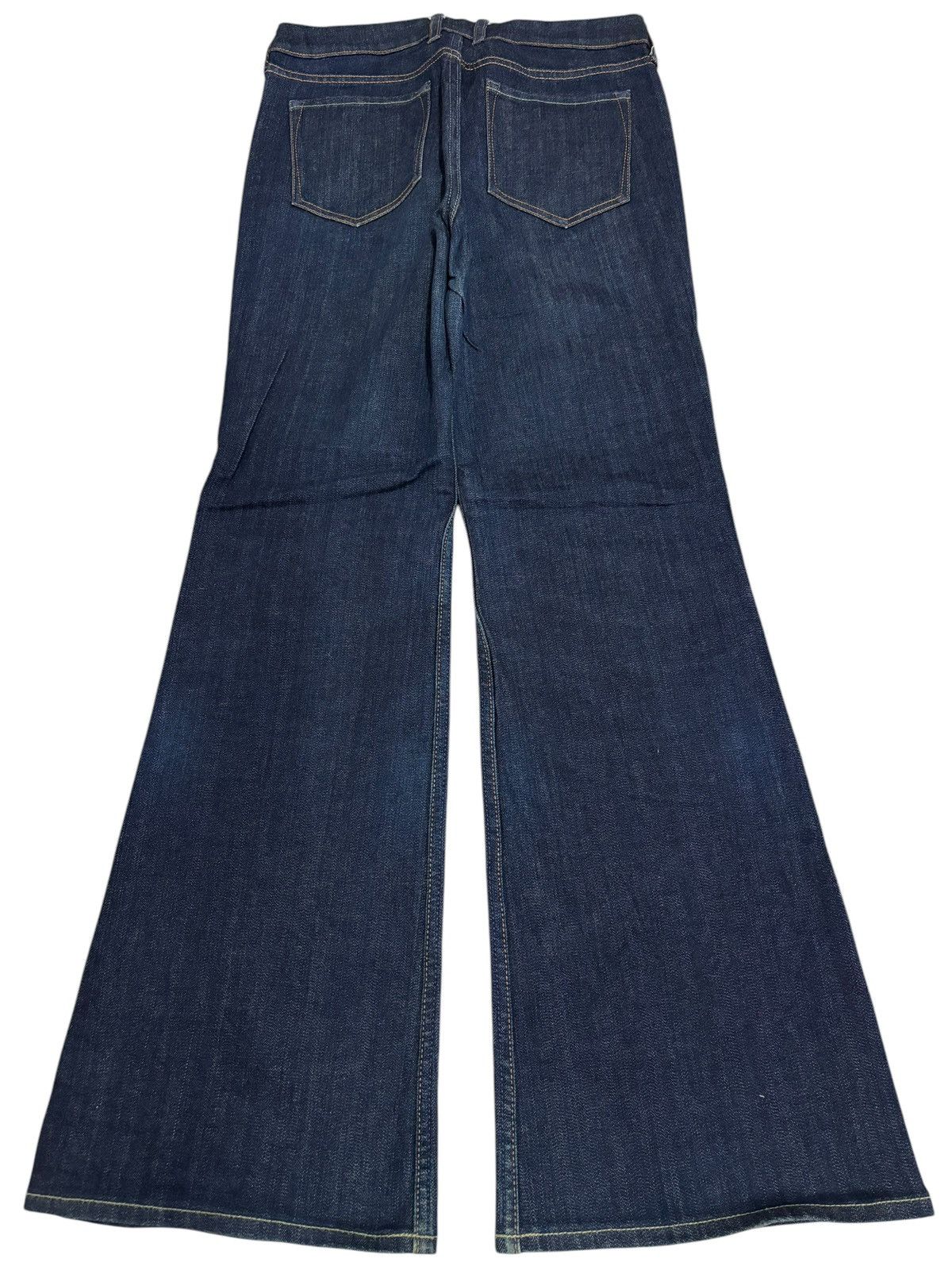 Undercover × Uniqlo Vintage Kaihara Uniqlo Flared Indigo Washed Jeans Size US 30 / EU 46 - 2 Thumbnail
