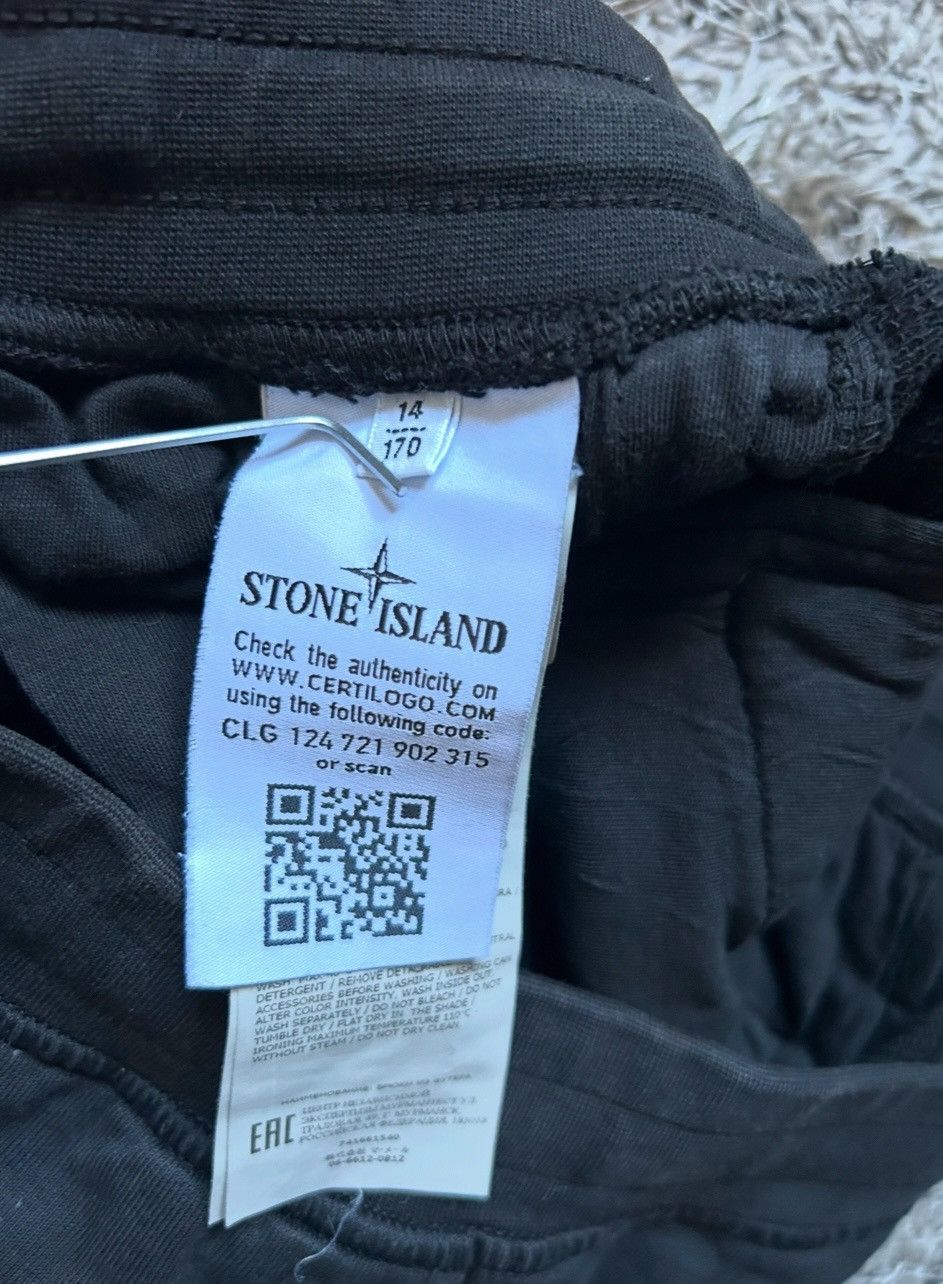 Stone Island Stone Island Junior Sweatpants Joggers black Size US 30 / EU 46 - 7 Thumbnail