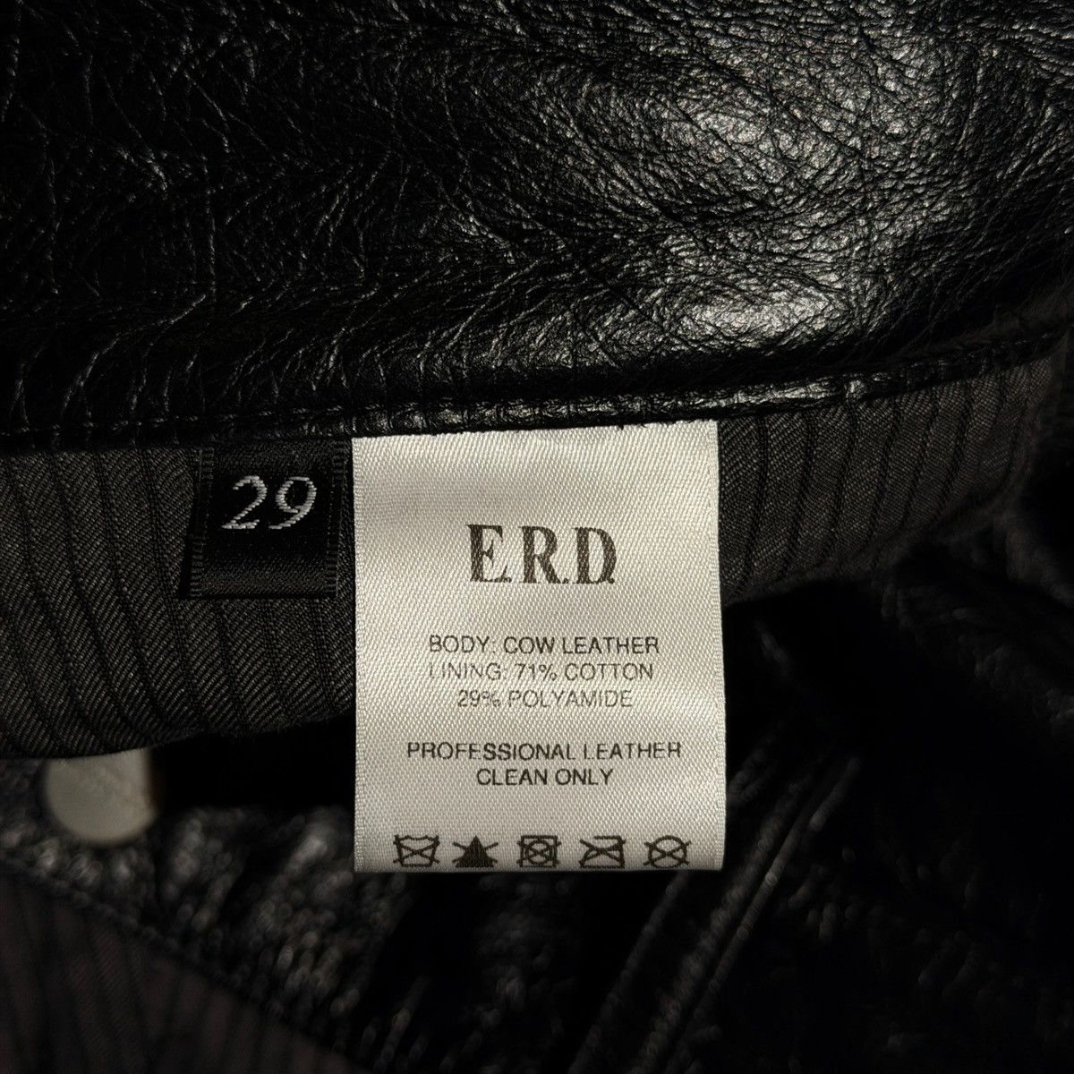Enfants Riches Deprimes SS25 runway Long night leather pant Size US 30 / EU 46 - 5 Thumbnail