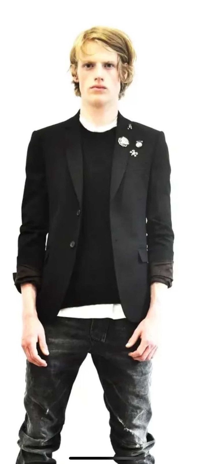 Balmain Balmain SS11 Safety Pin Blazer | Grailed