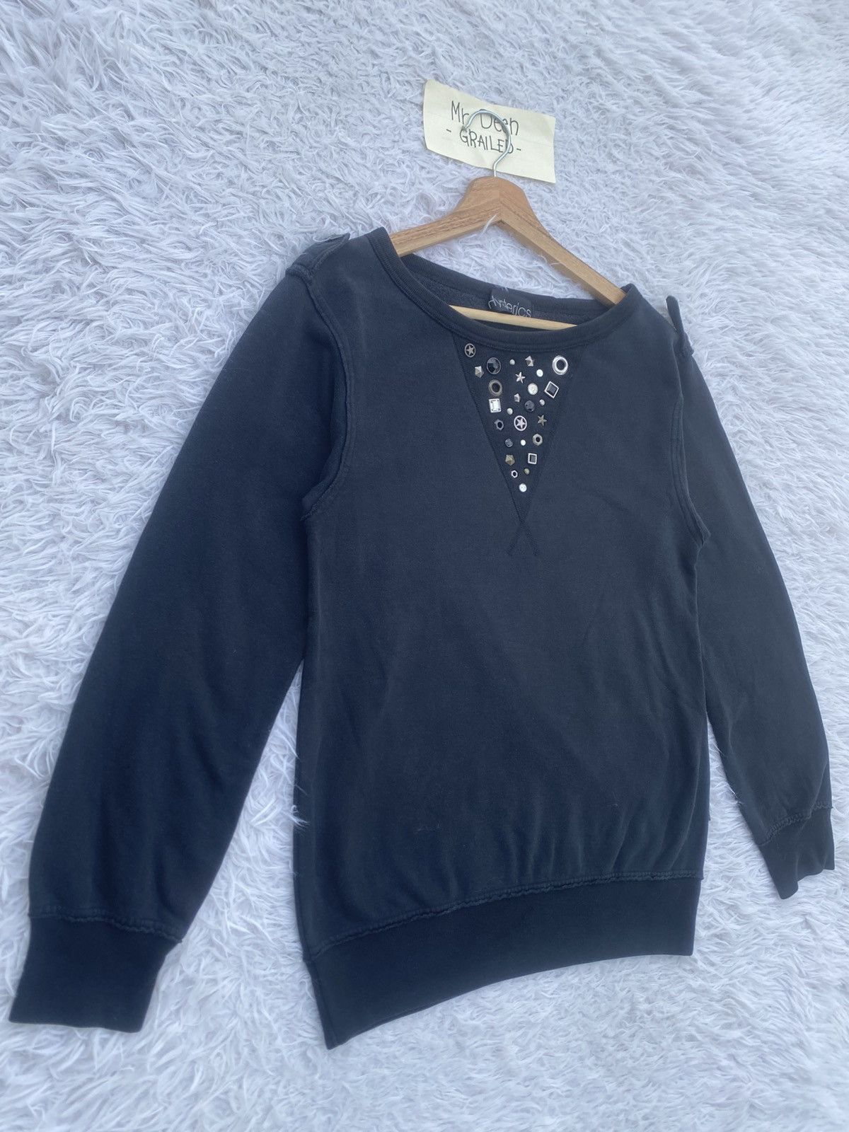 Hysteric Glamour Rare Hysteric Glamour Japanese Brand Studded Sweater Size S / US 4 / IT 40 - 4 Thumbnail