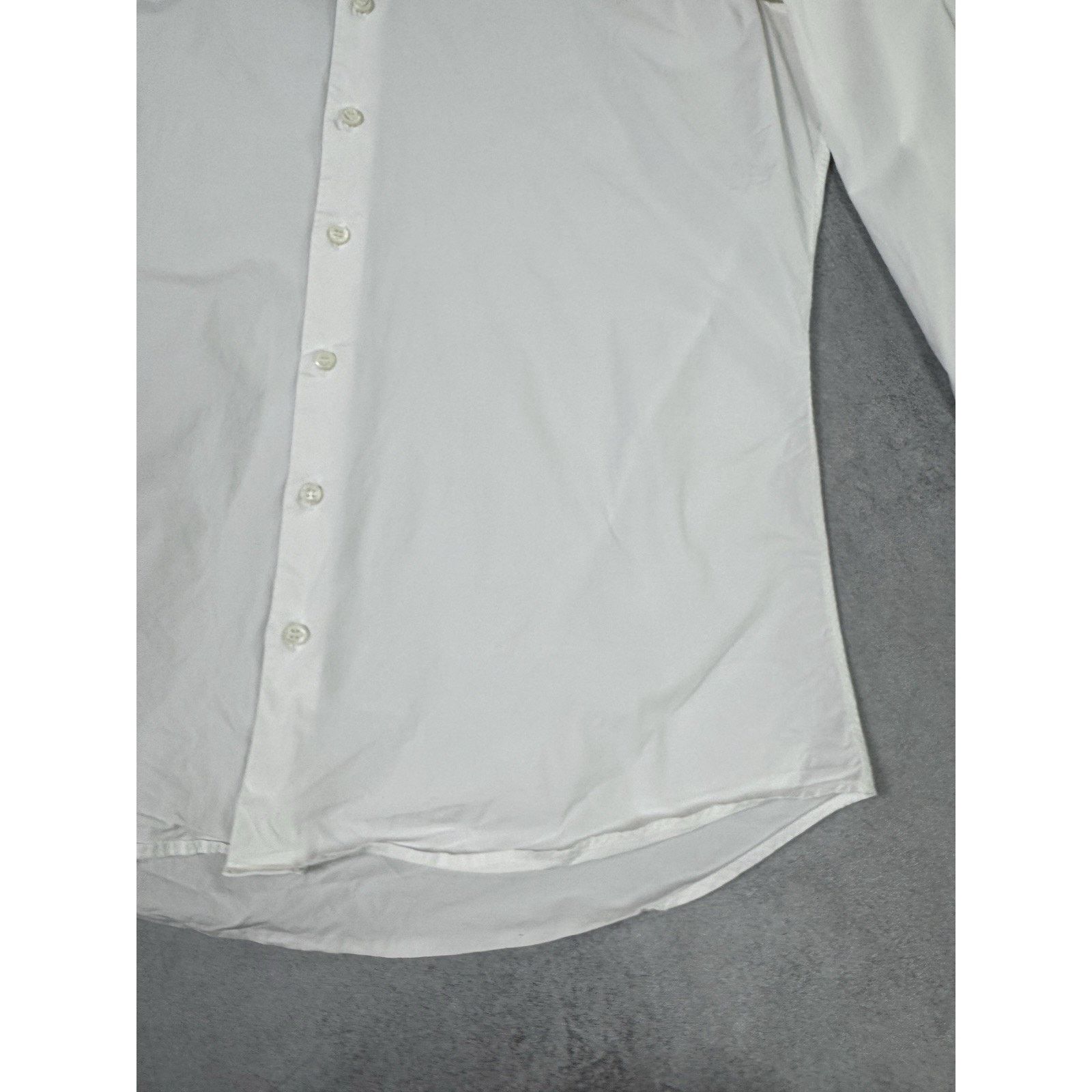 DSQUARED2 Men’s Shirt White Classic Button-Up Cotton Sz 54