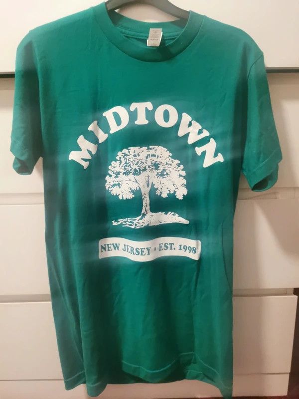 Band Tees Midtown Band Small Green tour Shirt ( Emo Punk ) Size US S / EU 44-46 / 1 - 1 Thumbnail