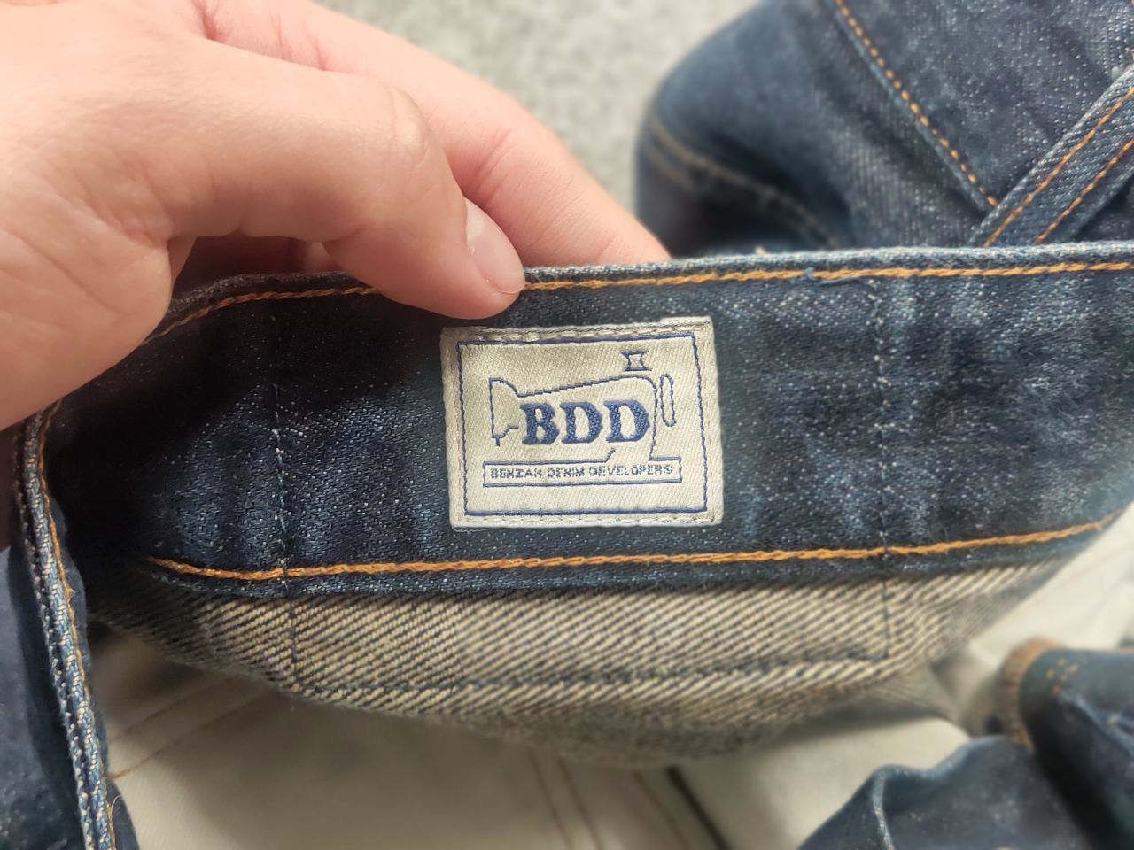 Benzak Denim Developers Benzak Developers Vintage Selvedge Faded Japan Jeans Size US 34 / EU 50 - 17 Thumbnail