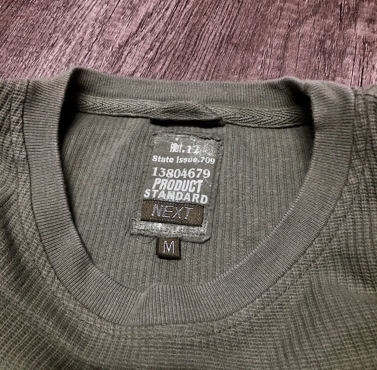 NEXT × Vintage NEXT PRODUCT STANDART LONG SLEEVE TEE SHIRT (Unisex) Size US M / EU 48-50 / 2 - 18 Thumbnail