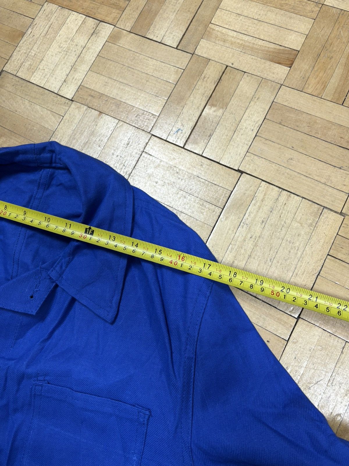 Le Laboureur le pelerin 70s vintage French chore coat jacket Size US M / EU 48-50 / 2 - 7 Thumbnail