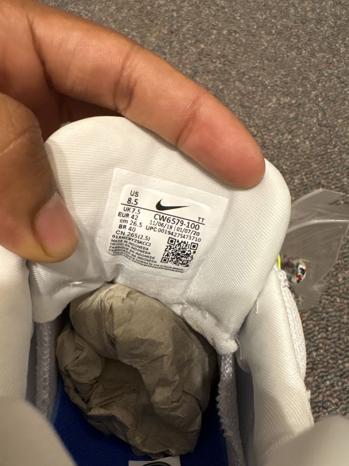 Nike Air max 95 PRM De Lo Mio Size US 8.5 / EU 41-42 - 6 Thumbnail