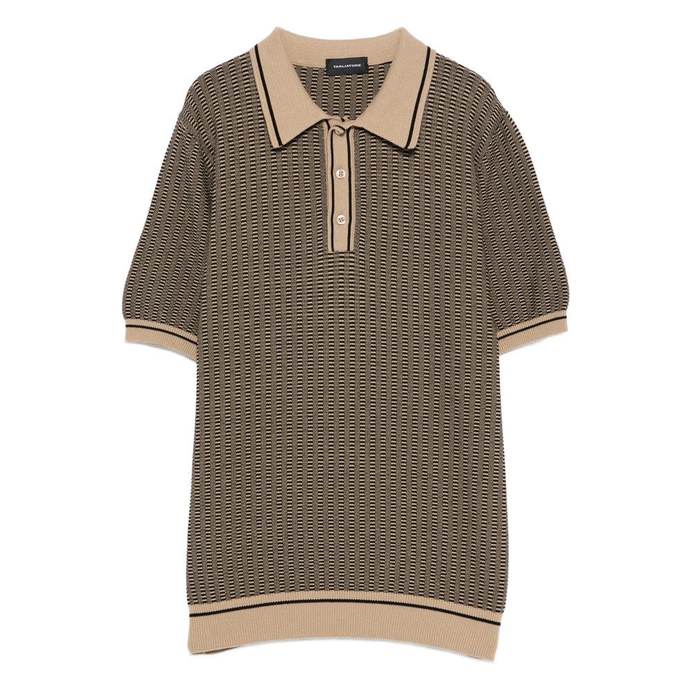 Tagliatore Tagliatore BROWN Polo Shirts Size US M / EU 48-50 / 2 - 1 Thumbnail