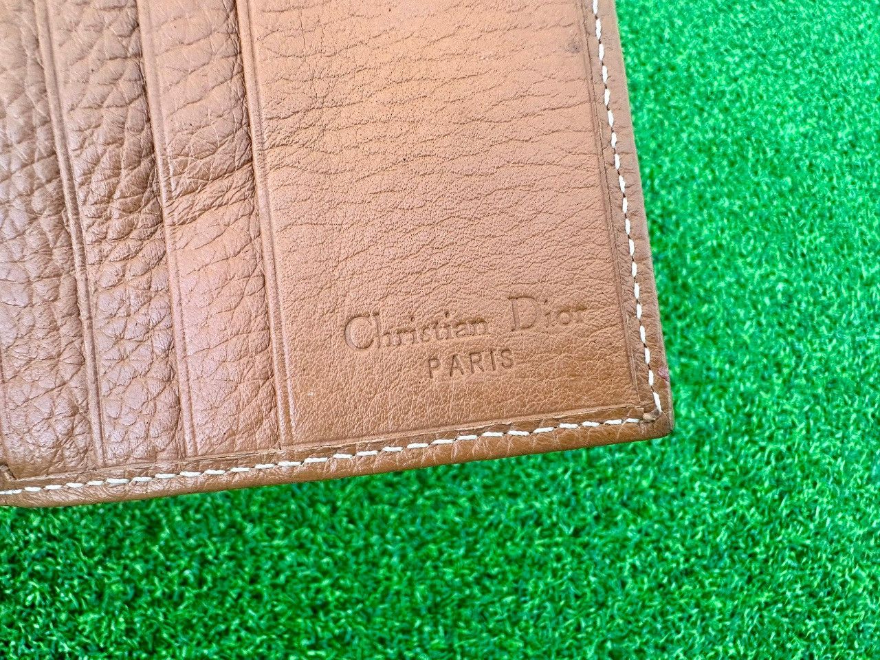 Dior Authentic Christian Dior Saddle Leather Compact Wallet Size ONE SIZE - 10 Thumbnail