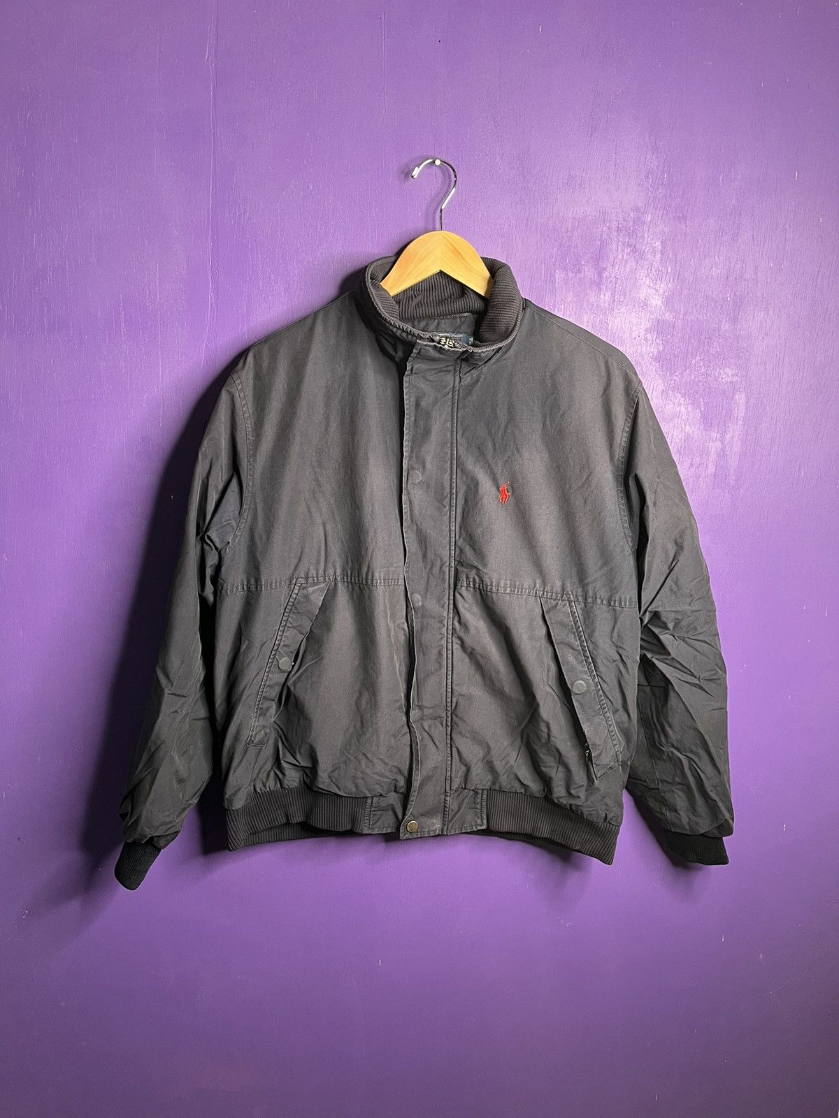 Polo Ralph Lauren × Vintage Vintage 90s Polo Ralph Lauren pufferish jacket Size US M / EU 48-50 / 2 - 1 Thumbnail