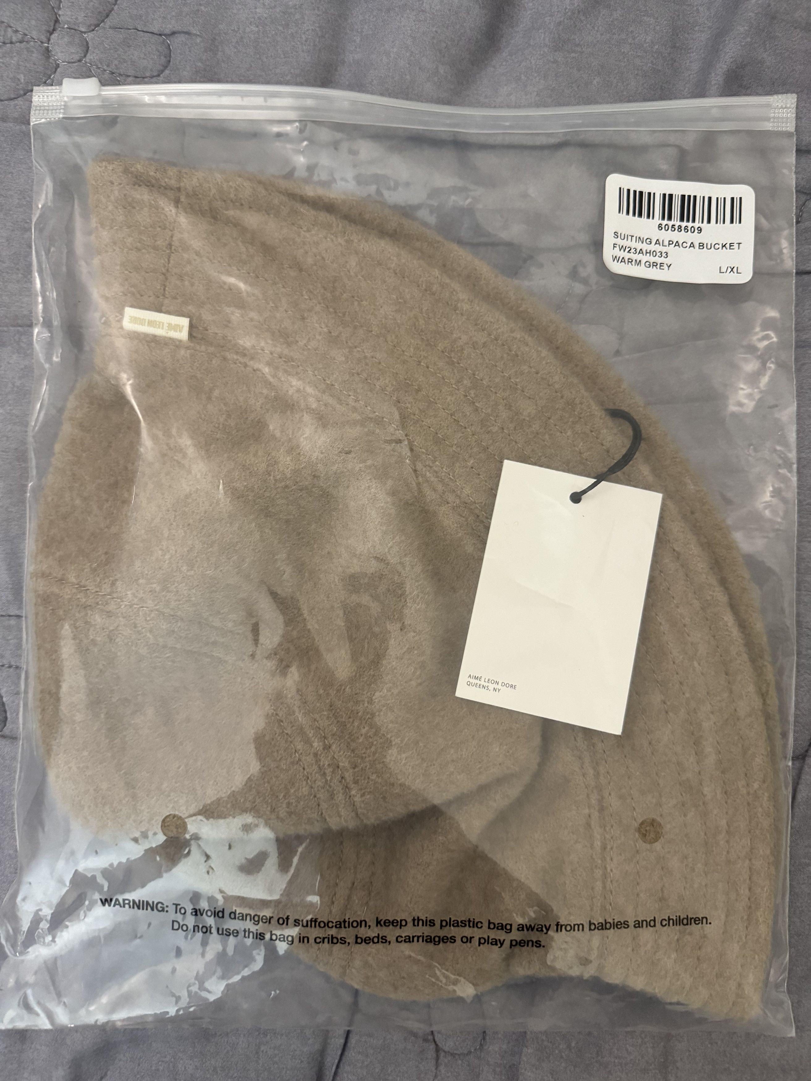 Aime Leon Dore Alpaca Bucket Hat Size ONE SIZE - 7 Thumbnail