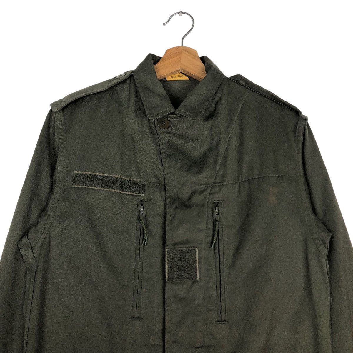 Vintage 🔥Vintage Socovet Bais 1989 Cargo Jacket Military Size US M / EU 48-50 / 2 - 3 Thumbnail