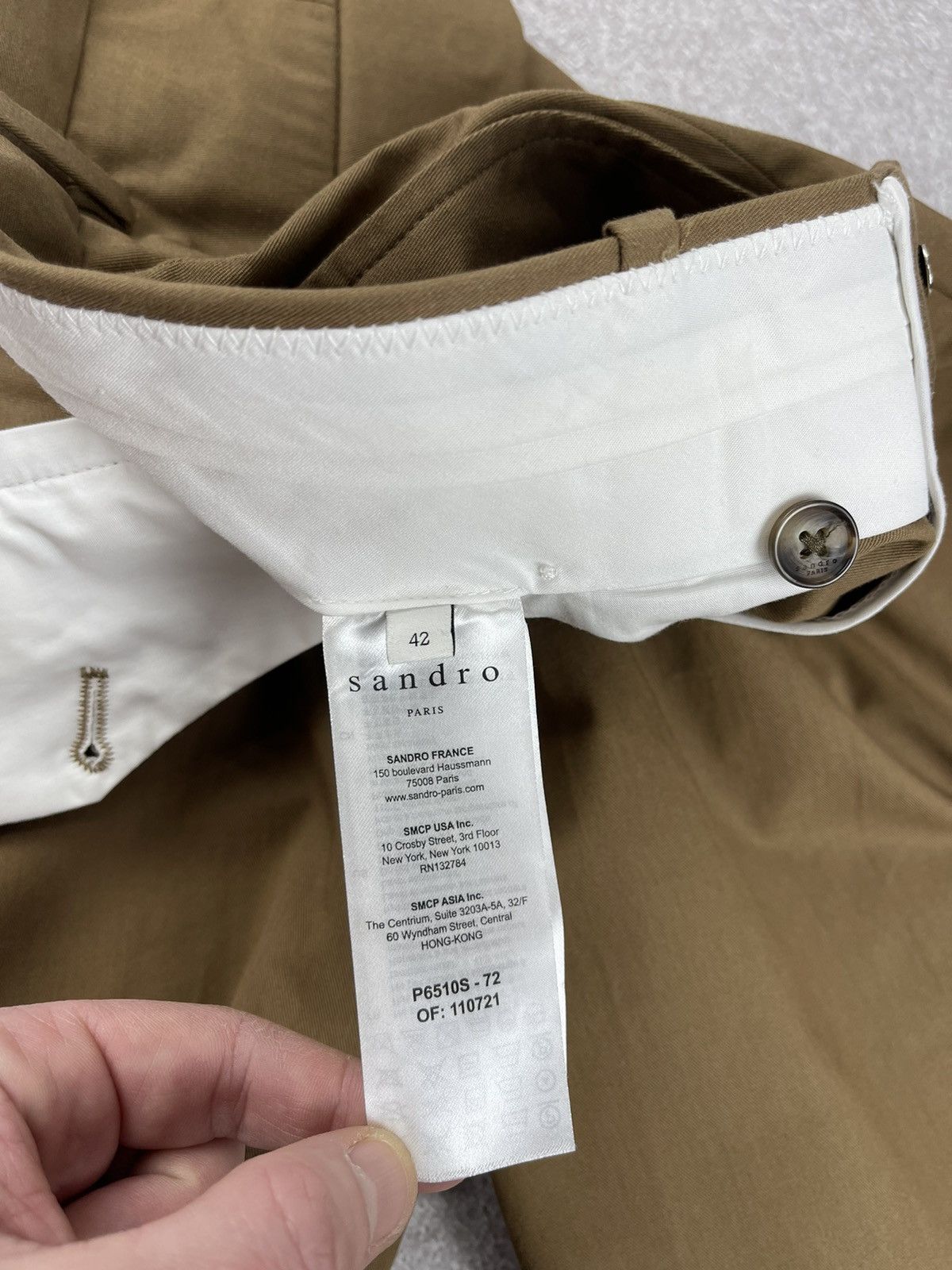 Sandro Sandro Paris Shorts Men’s Size 42 Size US 33 - 7 Thumbnail
