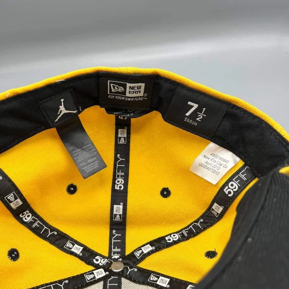 Jordan Brand Air Jordan Hat Men 7 1/2 Embroidered 59Fifty New Era Fitted Size ONE SIZE - 5 Thumbnail