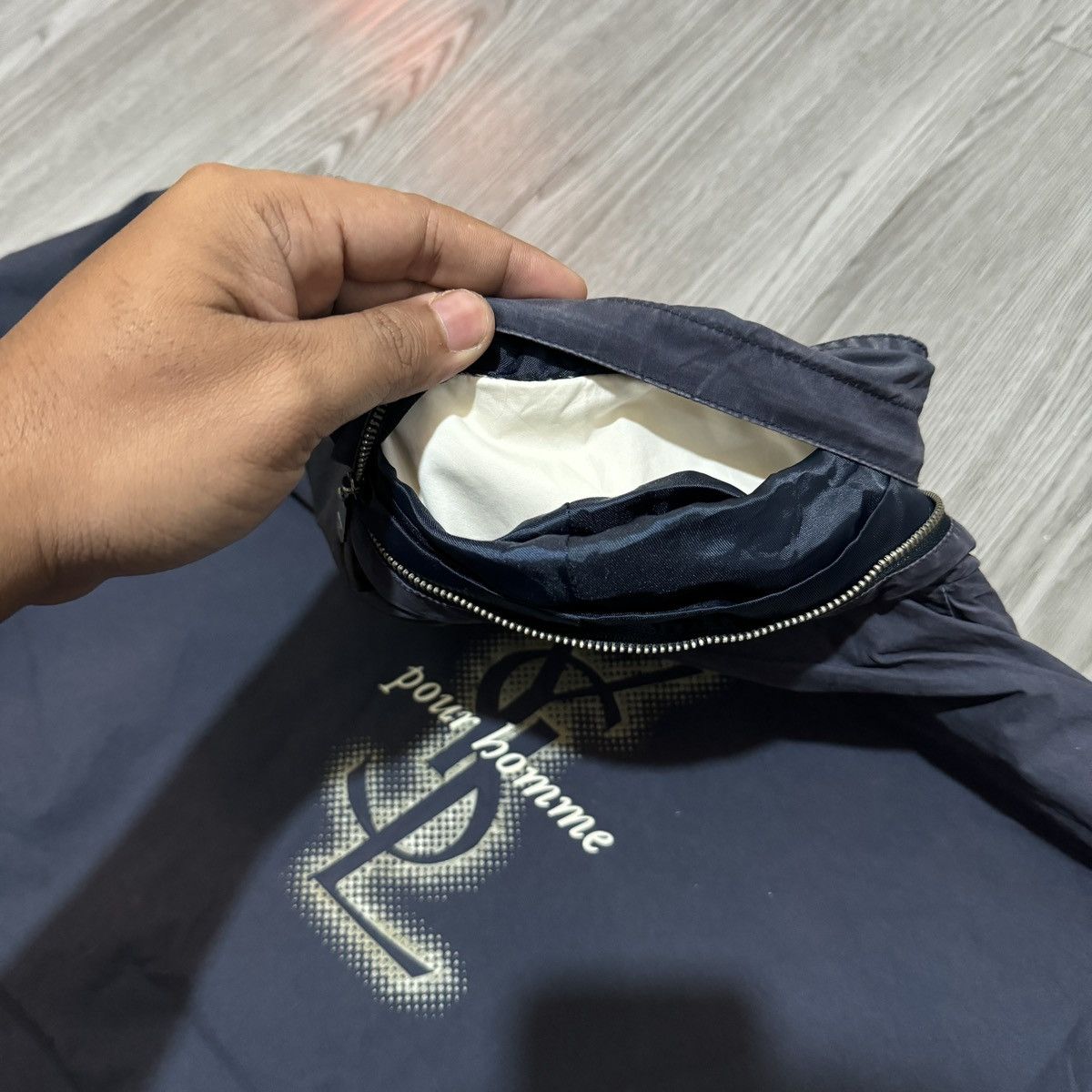 Saint Laurent Paris × Yves Saint Laurent Yves Saint Laurent Two Tone Reversible Parka Jacket Size US M / EU 48-50 / 2 - 8 Thumbnail