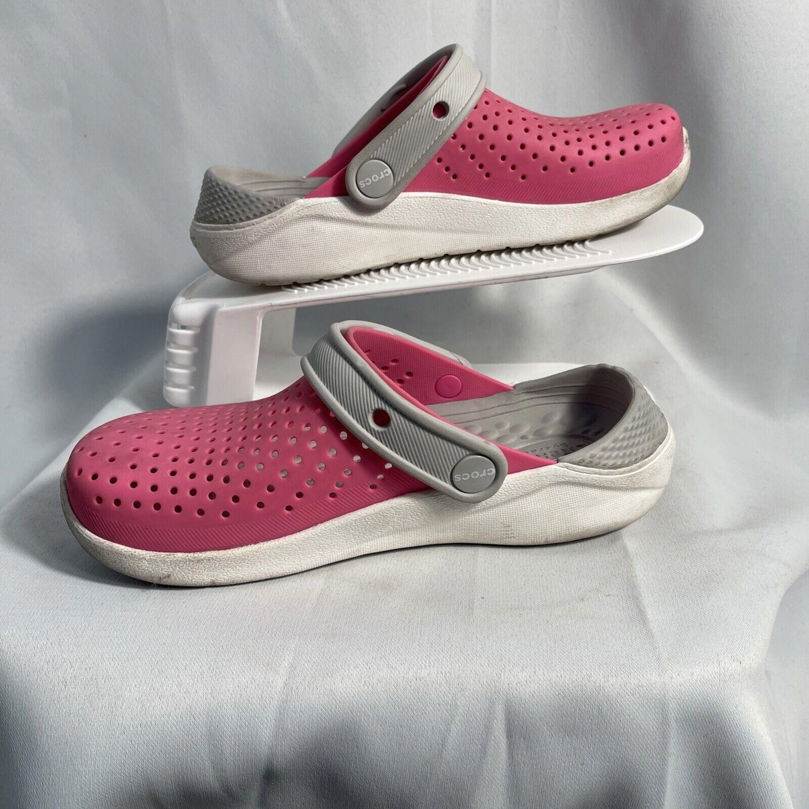 Crocs Pink crocs literide size J 2 Size US 4 / IT 34 - 1 Thumbnail
