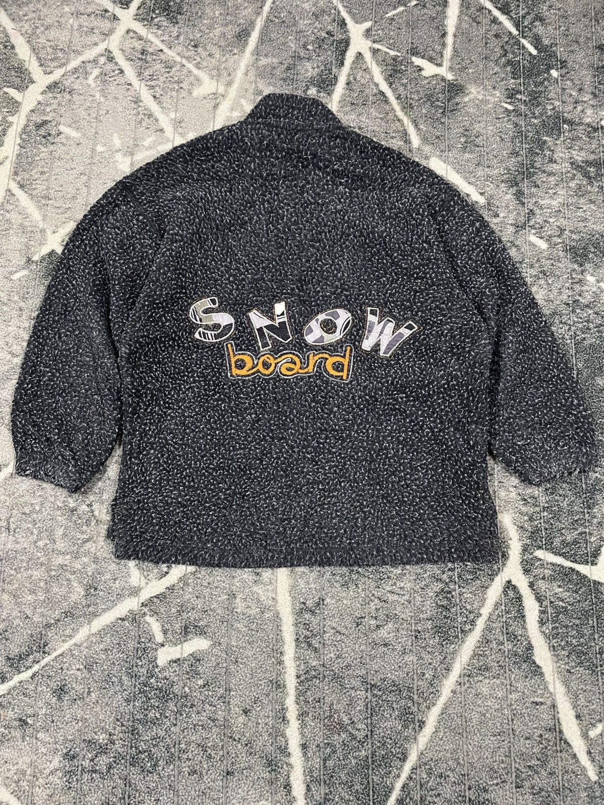 Japanese Brand SNOW BOARD HALF ZIPPER SWEATER Size US L / EU 52-54 / 3 - 4 Thumbnail
