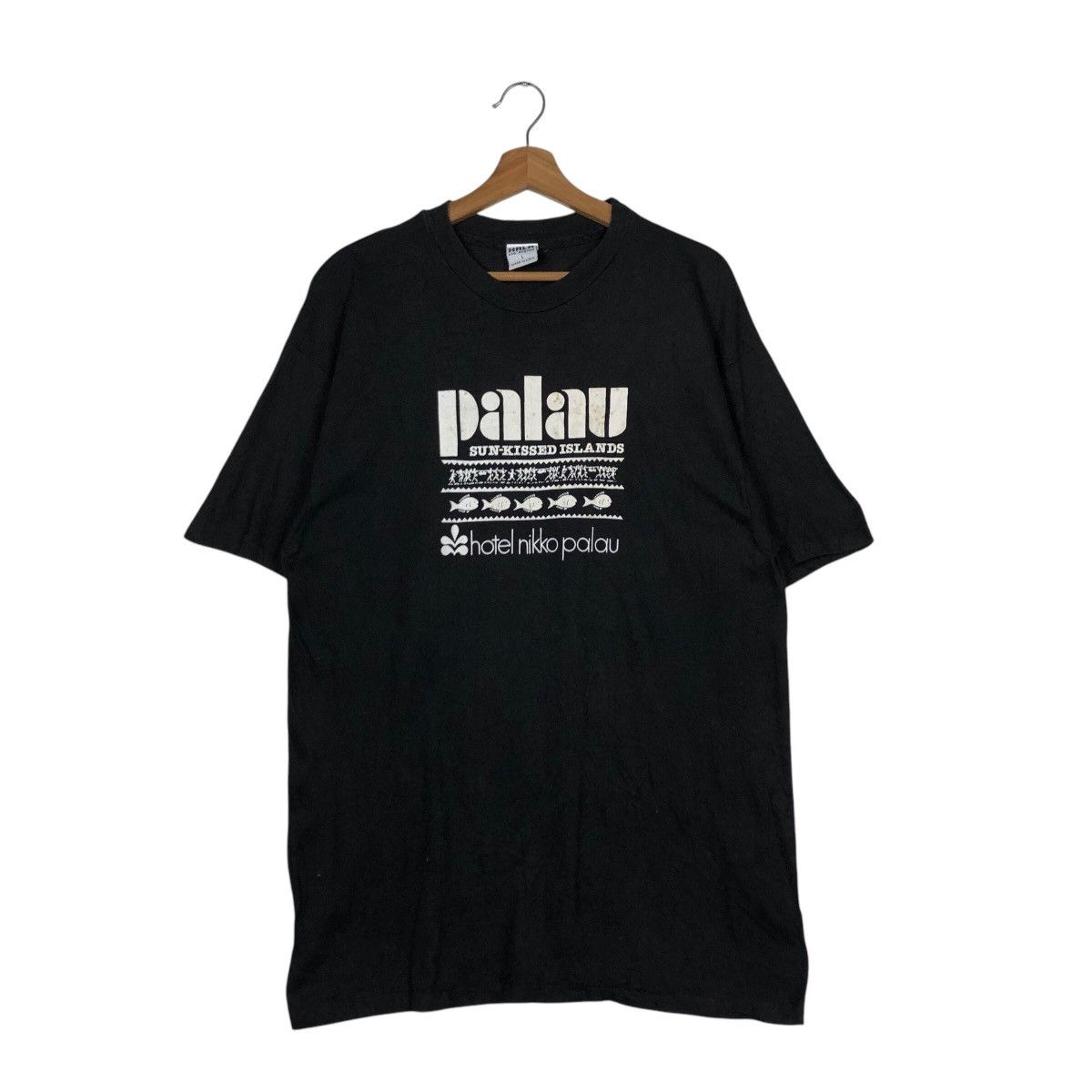 Other 📌HRLA Republic Of Palau T-Shirt Big Logo Made in Usa Size US L / EU 52-54 / 3 - 2 Thumbnail