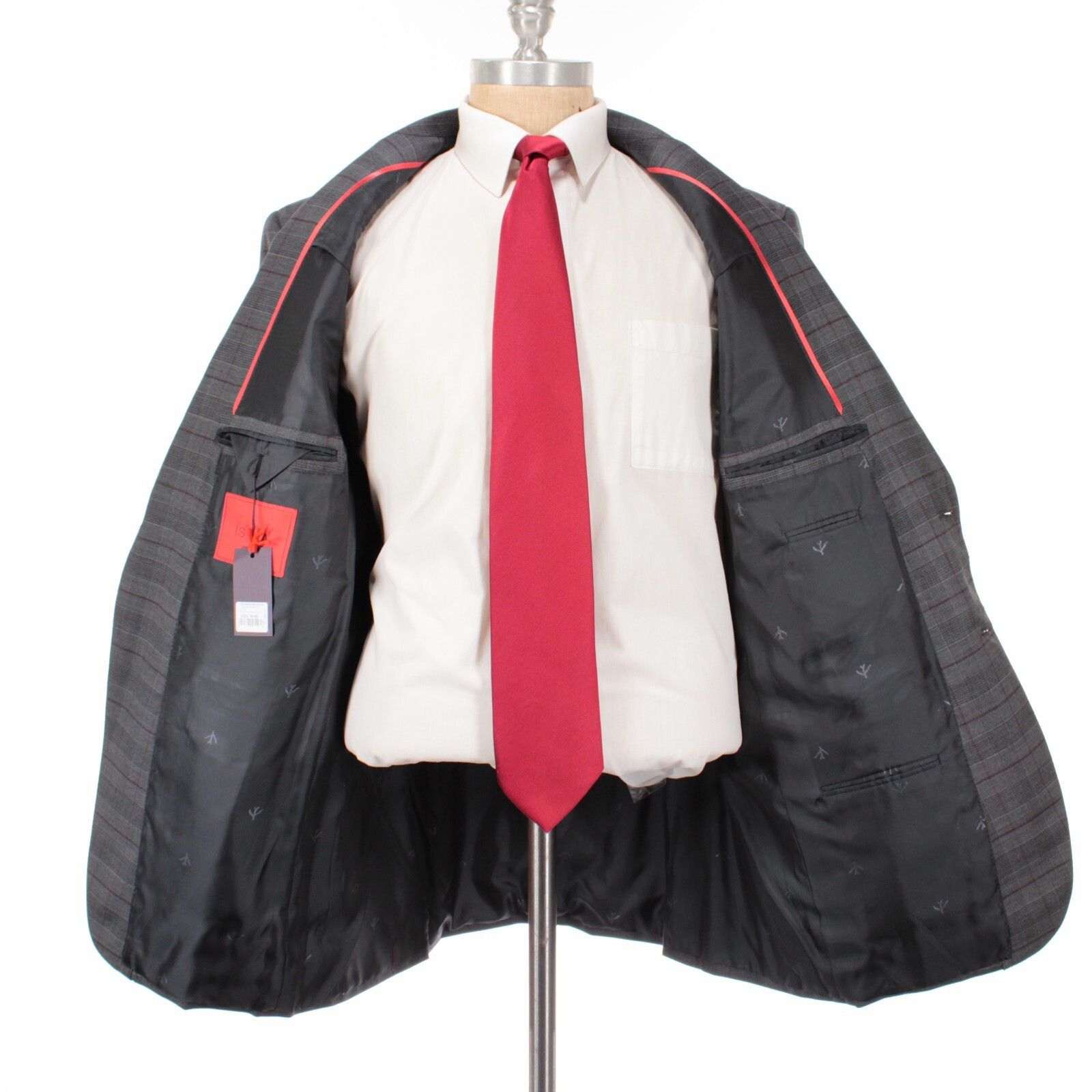 Isaia isaia Suit Size US 46 Long in Gray Size 46R - 5 Thumbnail