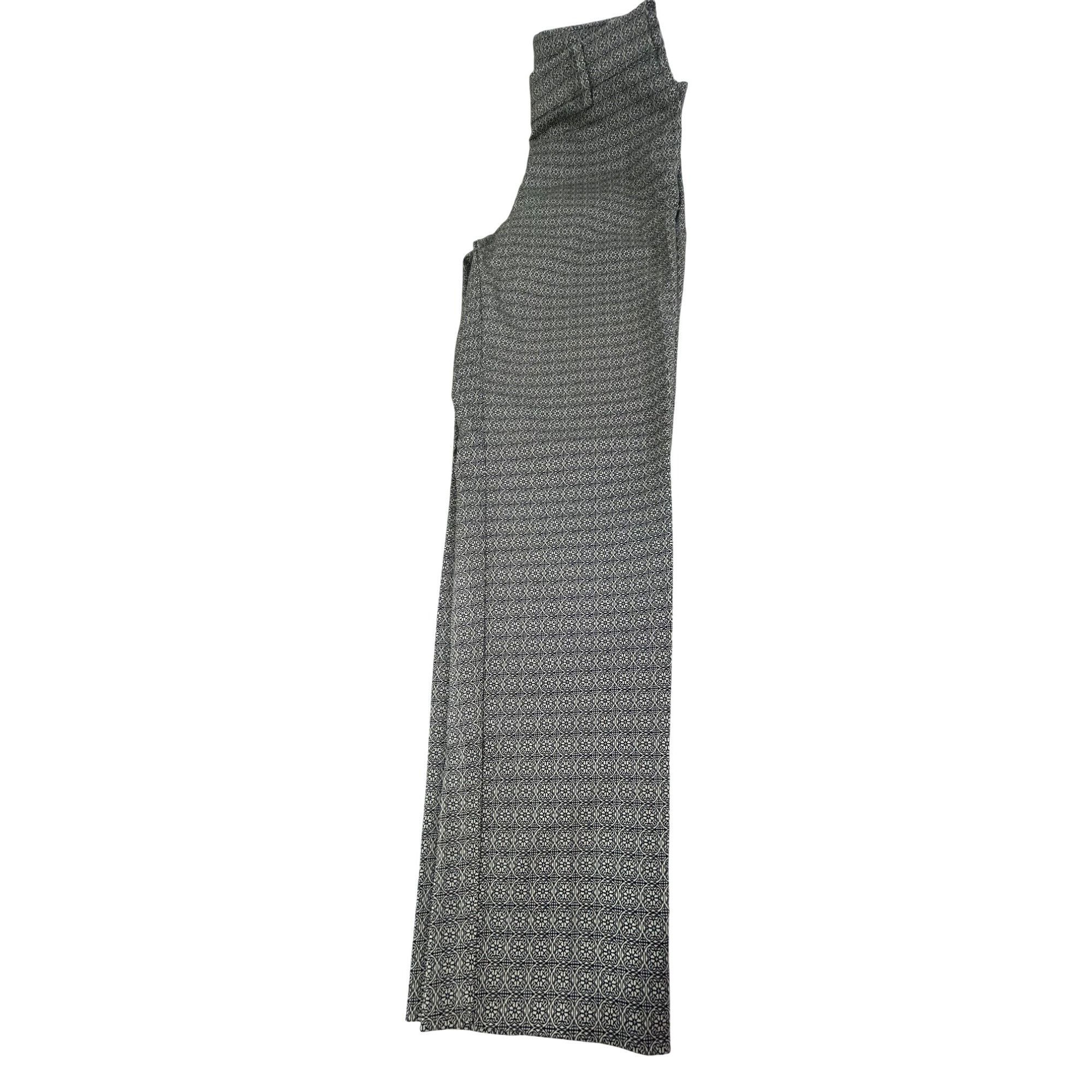 H&M H&M Women’s Ankle Pants 6 Black White Geometric Tapered Zip Size 28" / US 6 / IT 42 - 18 Thumbnail